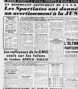 BASKET ET VOLLEY ORAN